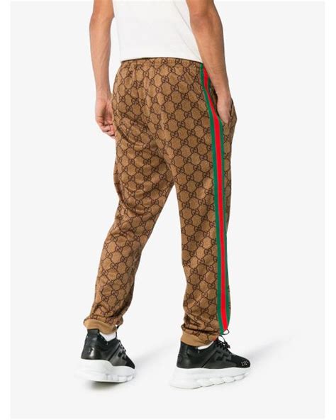 mens gucci sweat trousers|gucci tights for men.